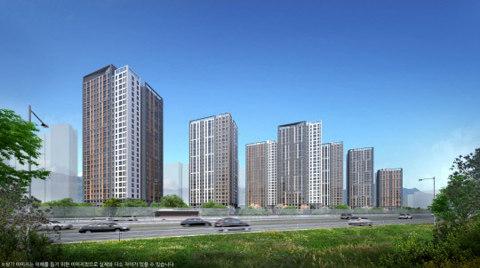 영통자이 투시도. <GS건설 제공>